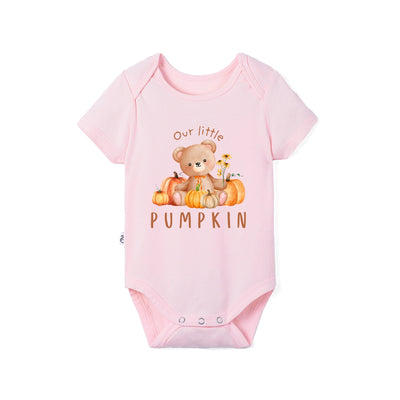 Our Little Pumpkin Autumn Bamboo Baby Bodysuit