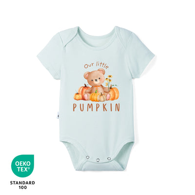 Our Little Pumpkin Autumn Bamboo Baby Bodysuit