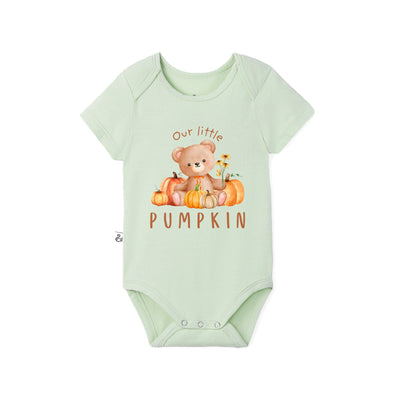 Our Little Pumpkin Autumn Bamboo Baby Bodysuit