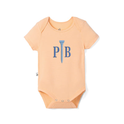 Custom Monogram Golf Bamboo Baby Bodysuit Bodysuit