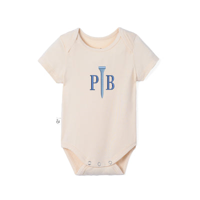 Custom Monogram Golf Bamboo Baby Bodysuit Bodysuit