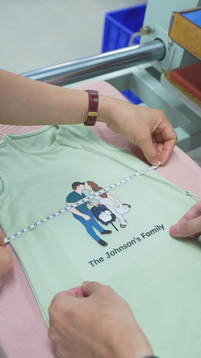 Custom Baby Portrait Bamboo Sleep Sack