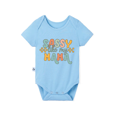 Sassy Like My Mama Baby Bamboo Onesie