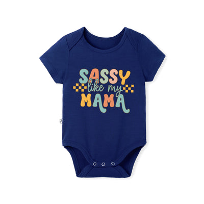 Sassy Like My Mama Baby Bamboo Onesie