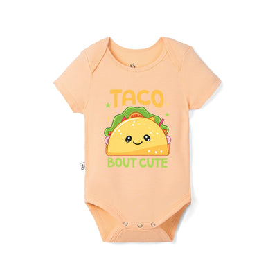 Bamboo Baby Bodysuit 'Taco Bout Cute'