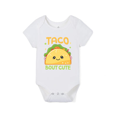 Bamboo Baby Bodysuit 'Taco Bout Cute'